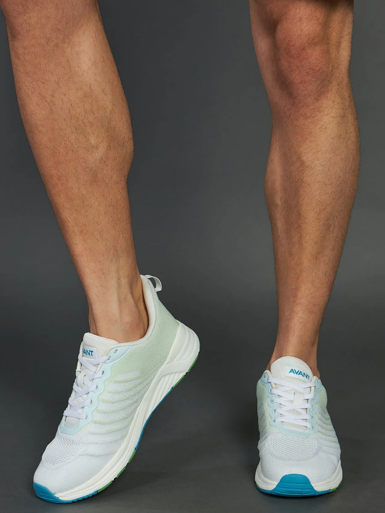 Avant Men's SpartanX Running Shoes L.Grey/Green