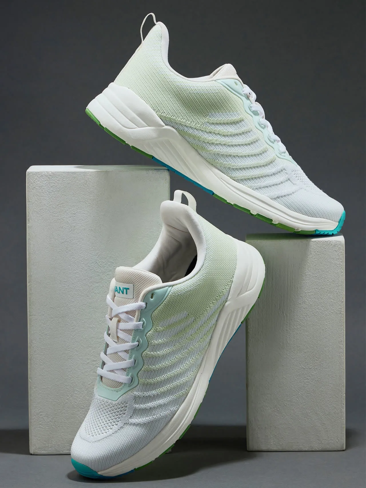 Avant Men's SpartanX Running Shoes L.Grey/Green