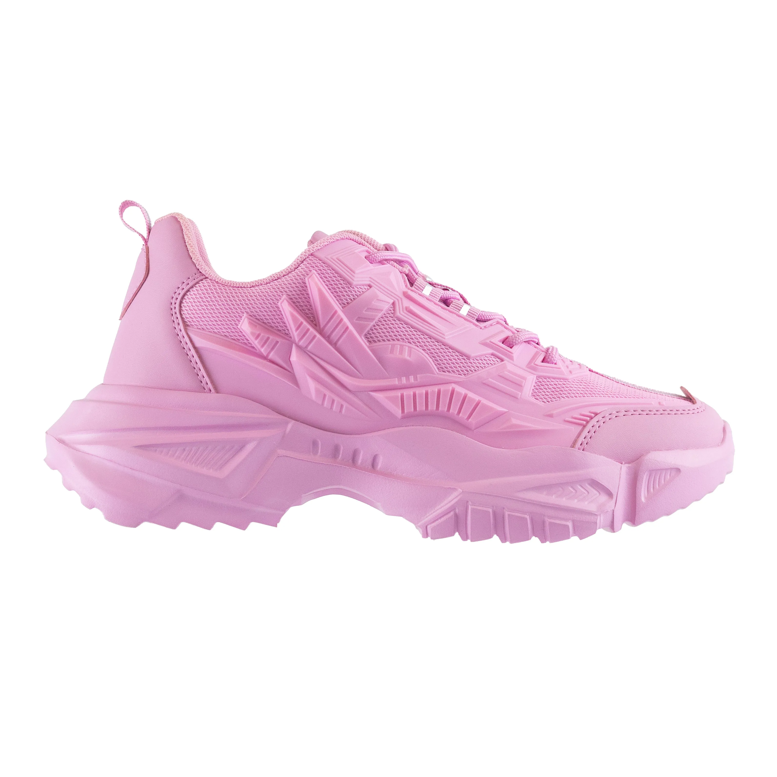Ayanami - Wide Fit Chunky Lace Up Sneakers for Women, Comfortable Platform Shoes, Trendy Casual Footwear, Everyday Stylish Sneakers, Urban Style
