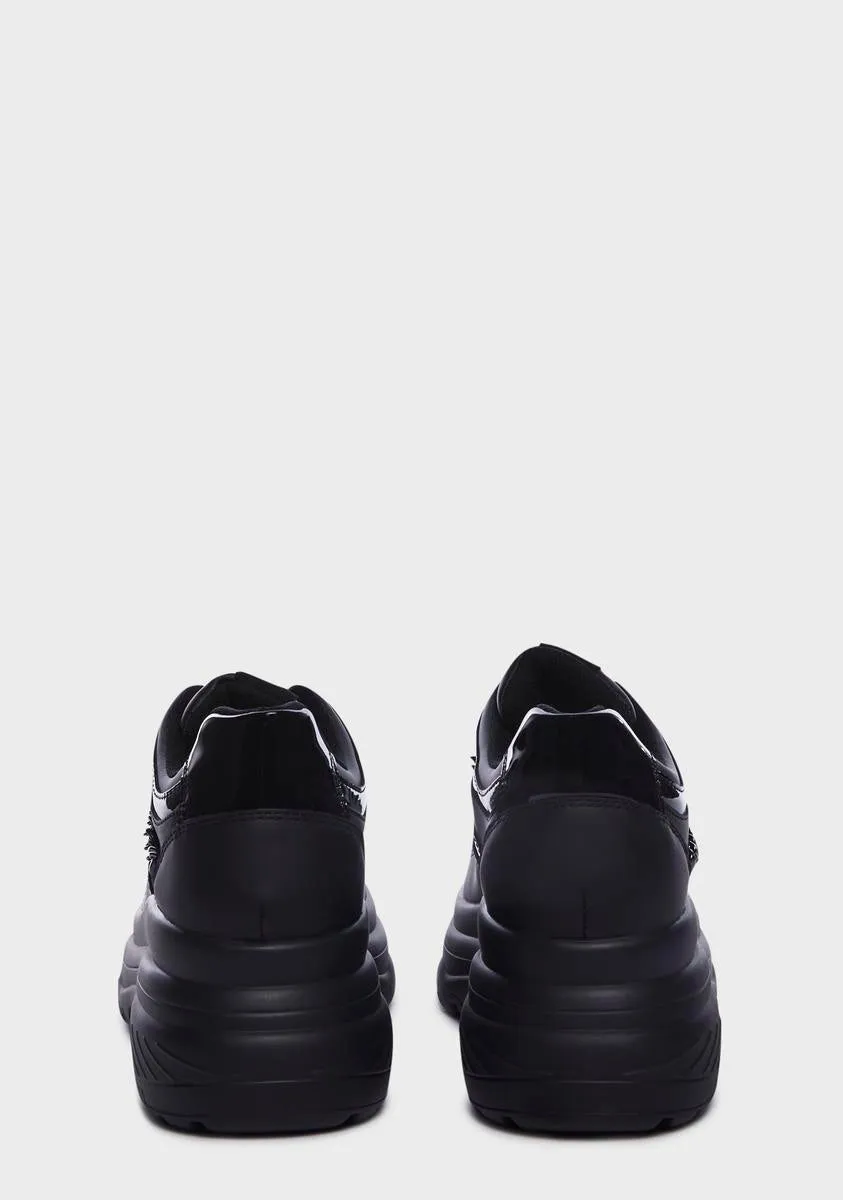 Bane Of Exile Platform Sneakers