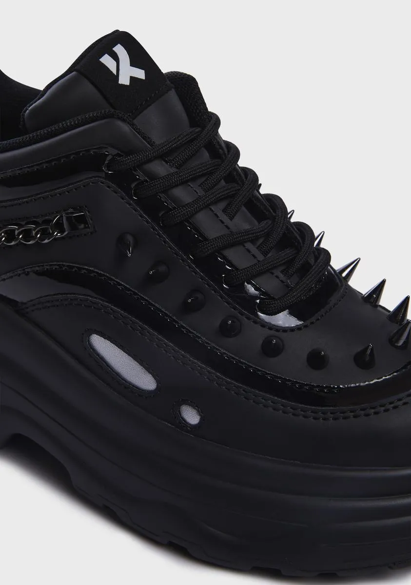 Bane Of Exile Platform Sneakers