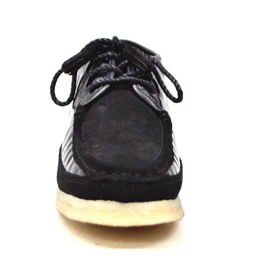 British Walkers Knicks Croc Men's Crocodile Leather and Suede Limited Edition Style