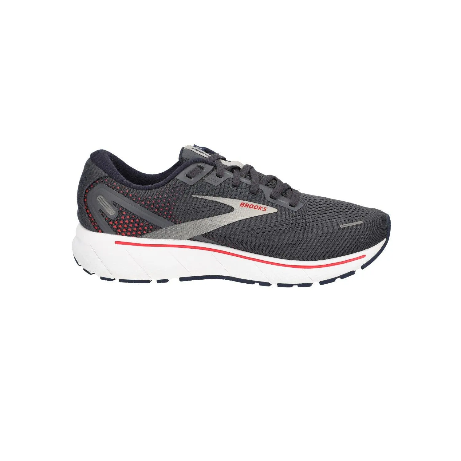 Brooks Ghost 14 Running Sport Shoes Fabric Blue Colour For Men