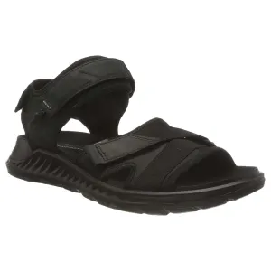 Ecco Exowrap Nubuck Leather Men's Velcro Sandals