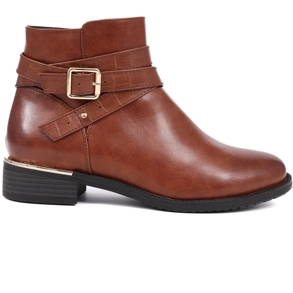Embellished Ankle Boots  - WOIL40048 / 326 046