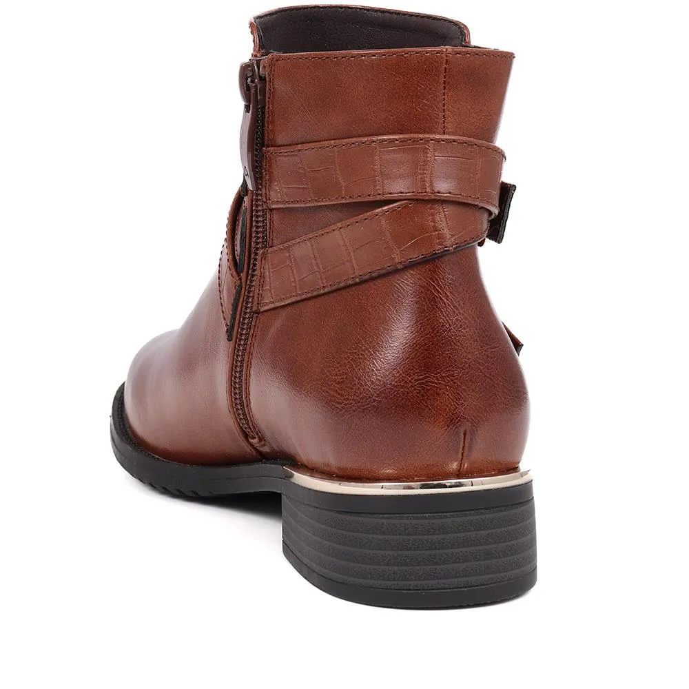 Embellished Ankle Boots  - WOIL40048 / 326 046