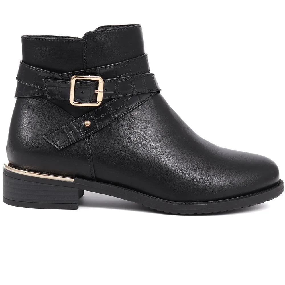 Embellished Ankle Boots  - WOIL40048 / 326 046