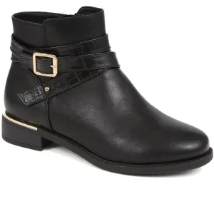 Embellished Ankle Boots  - WOIL40048 / 326 046