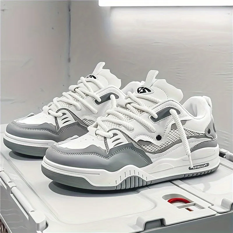 Geometric sporty sneakers - casual and trendy