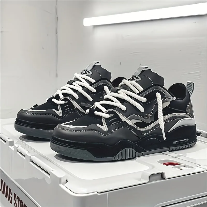 Geometric sporty sneakers - casual and trendy
