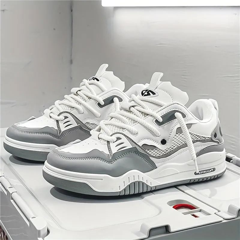 Geometric sporty sneakers - casual and trendy