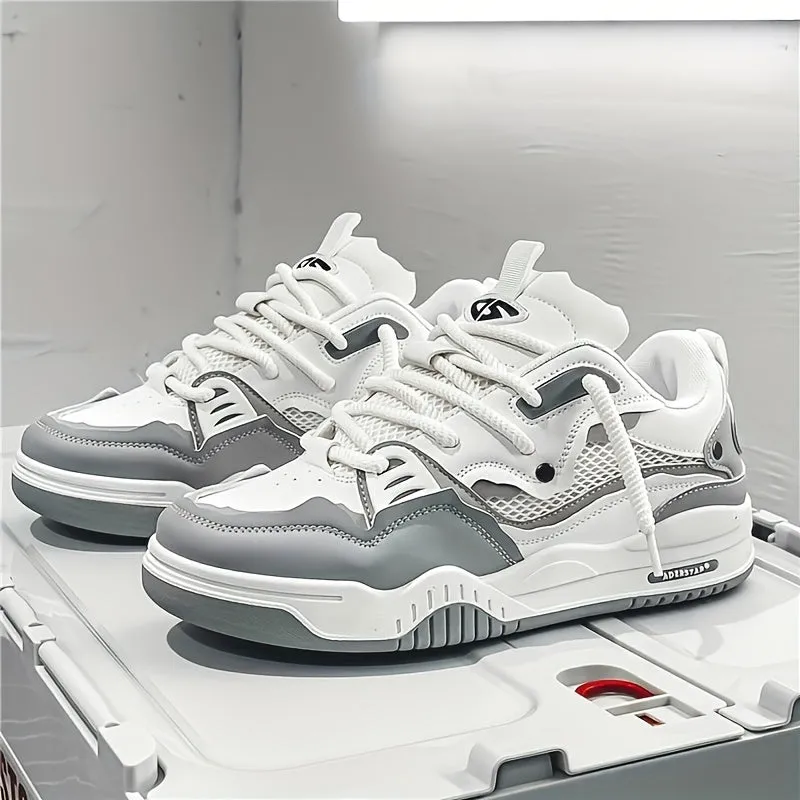 Geometric sporty sneakers - casual and trendy