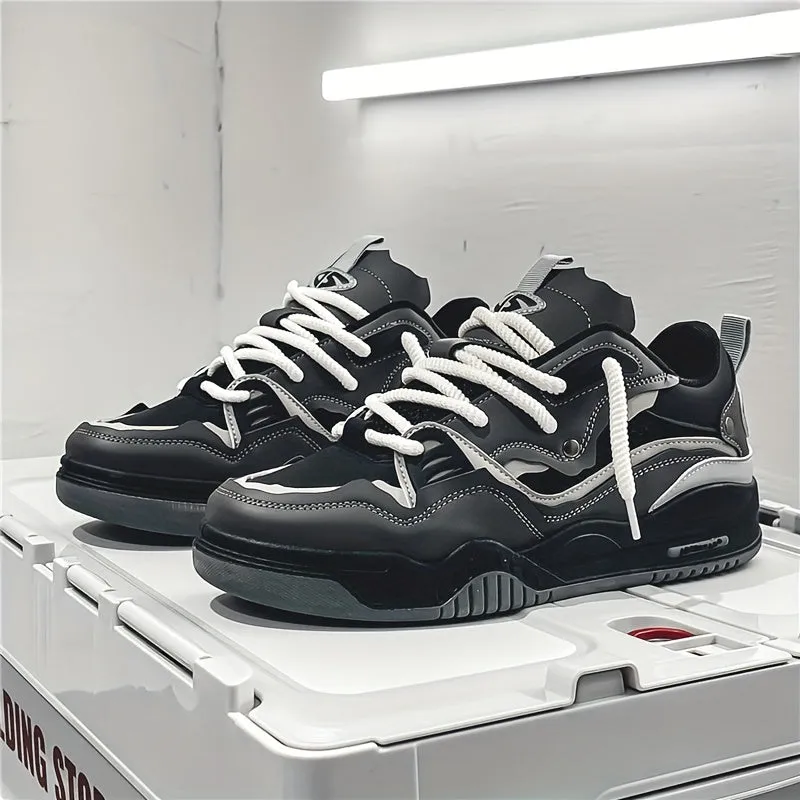 Geometric sporty sneakers - casual and trendy