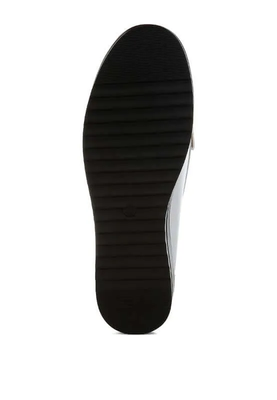 Larana Metallic Tassel Detail Loafers