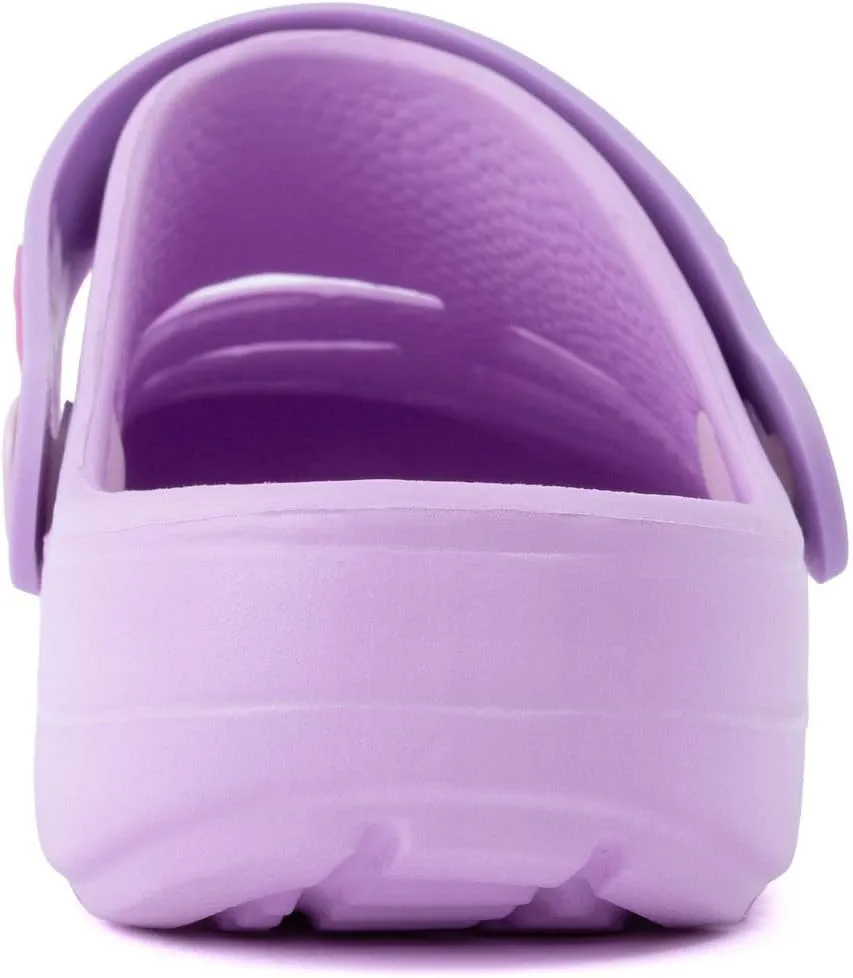 Nautica Kids Clog Sandals ?C Slip-On Lightweight Water Shoes with Adjustable Heel Strap ?C Comfortable EVA Slip-Resistant Clogs for Boys & Girls ?C Toddler & Youth Sizes