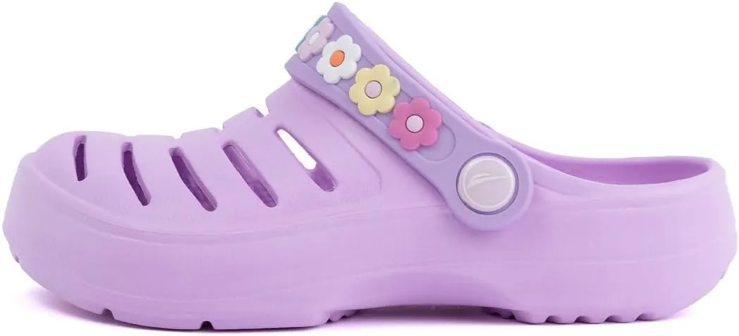 Nautica Kids Clog Sandals ?C Slip-On Lightweight Water Shoes with Adjustable Heel Strap ?C Comfortable EVA Slip-Resistant Clogs for Boys & Girls ?C Toddler & Youth Sizes