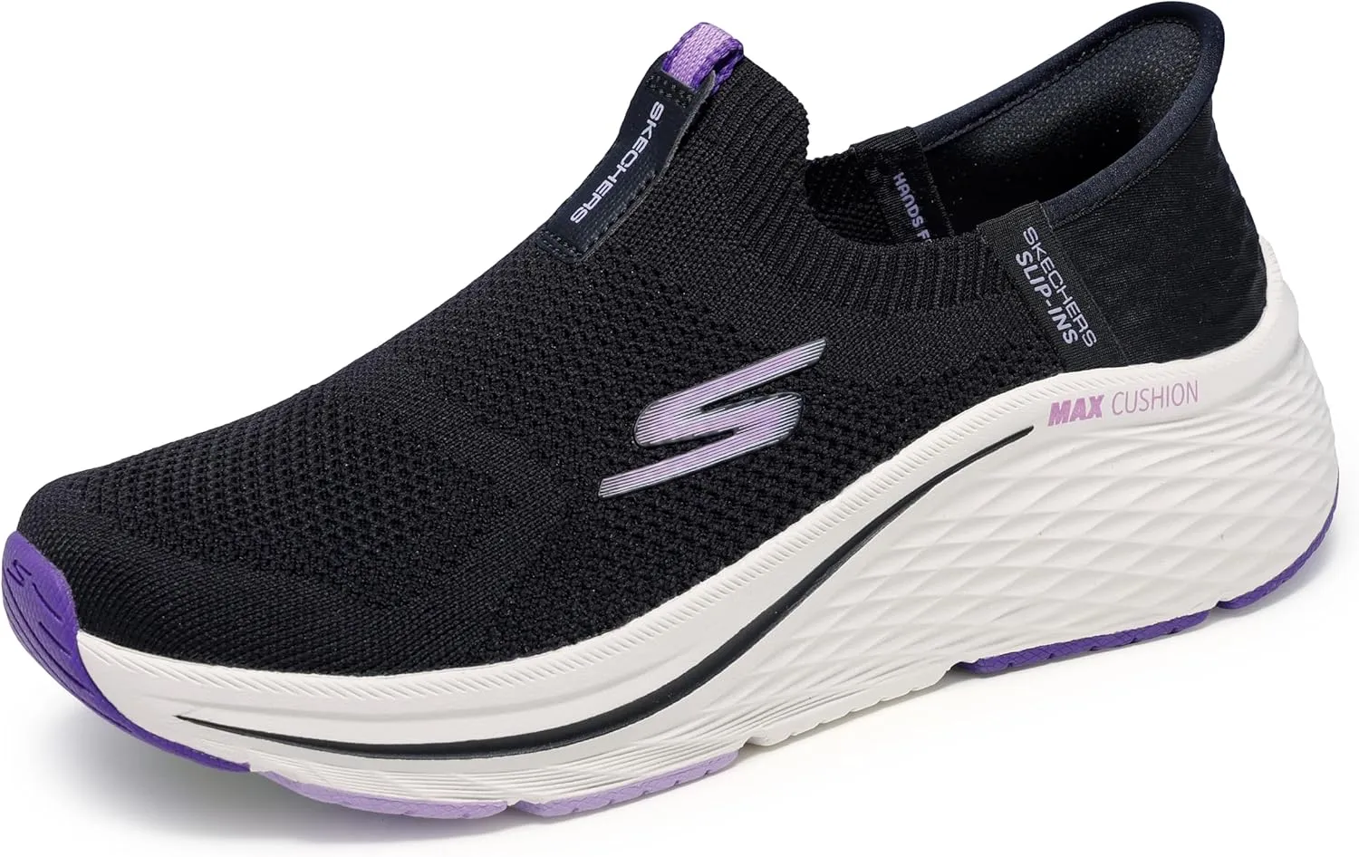 Skechers Women's Max Cushioning Elite 2.0 Hands-Free Slip-ins  Air-Cooled Memory Foam, Heel Pillow Sneaker
