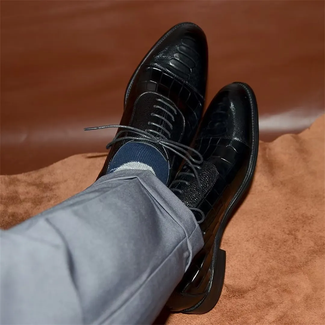 Snakara Goldara Lace-Up Oxfords