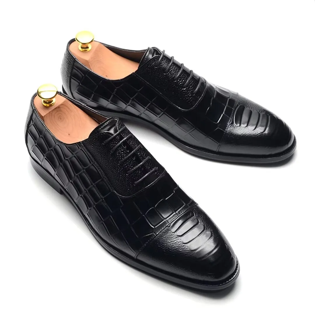 Snakara Goldara Lace-Up Oxfords