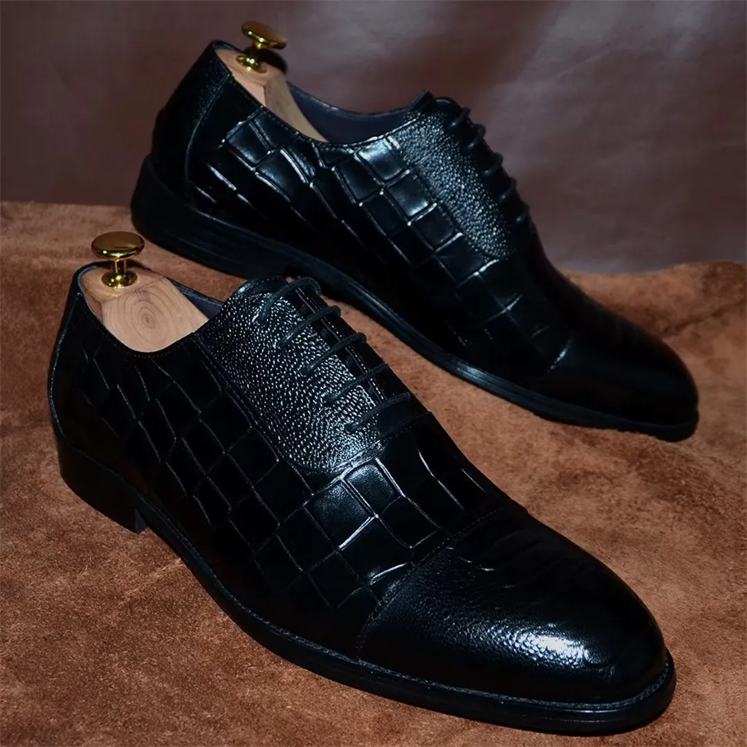 Snakara Goldara Lace-Up Oxfords