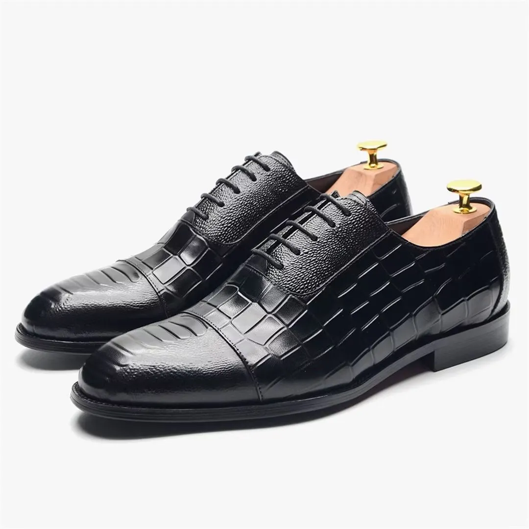 Snakara Goldara Lace-Up Oxfords