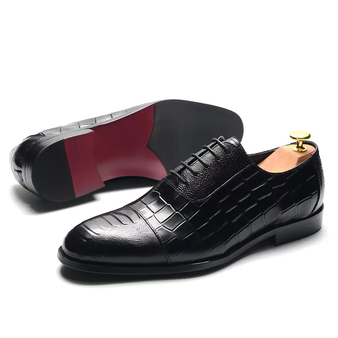 Snakara Goldara Lace-Up Oxfords