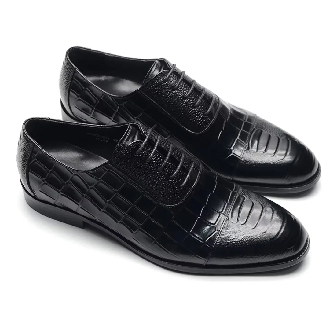 Snakara Goldara Lace-Up Oxfords