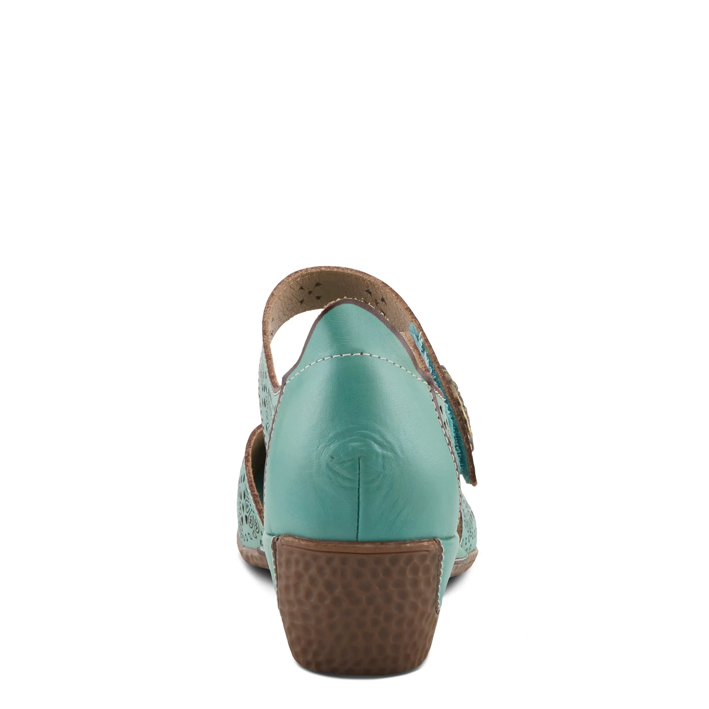 Spring Step Shoes  L'Artiste Americana Women’s Leather Wedge Sandals 2" Heel