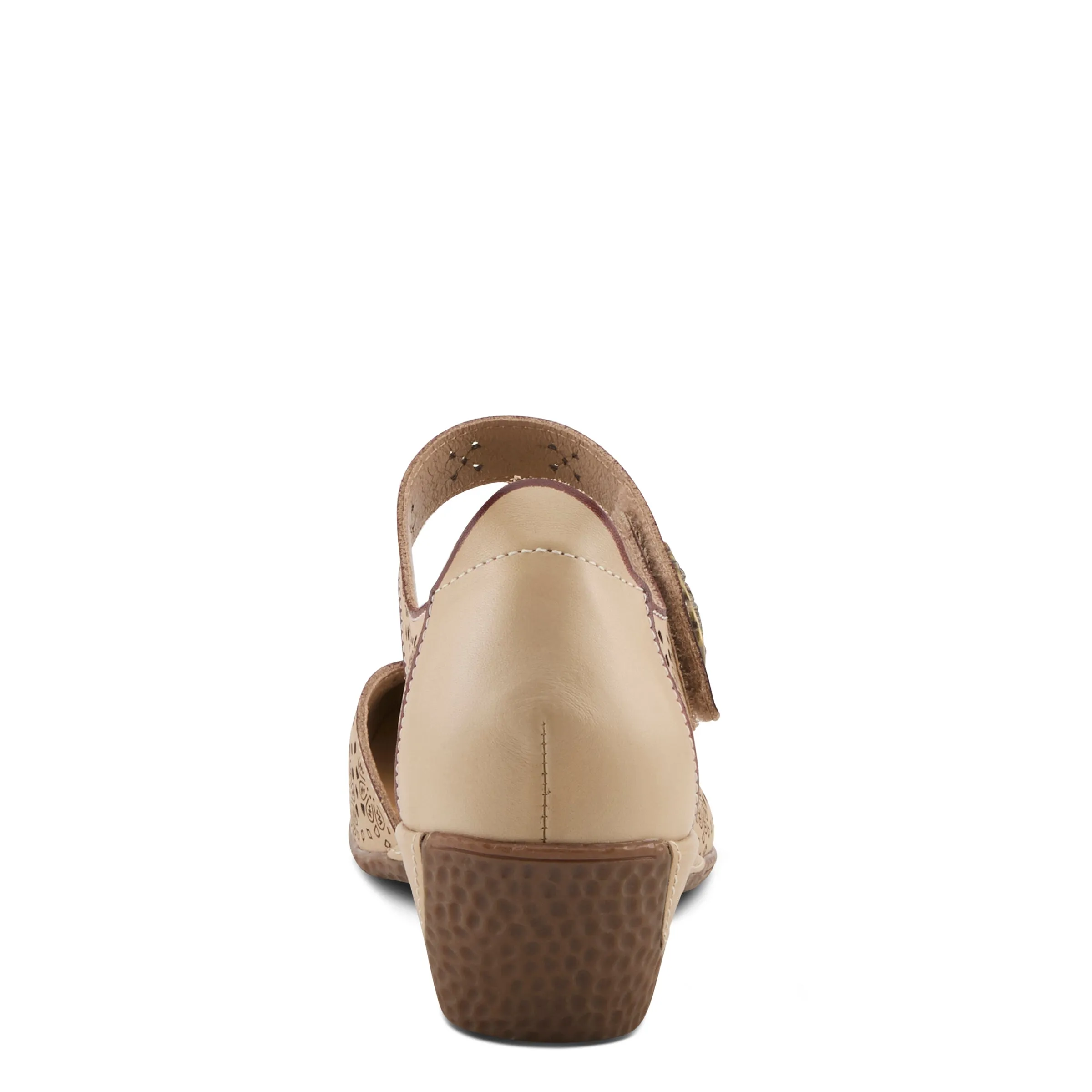 Spring Step Shoes  L'Artiste Americana Women’s Leather Wedge Sandals 2" Heel