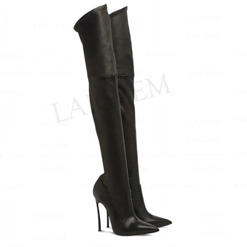 Thigh High Stiletto Heels